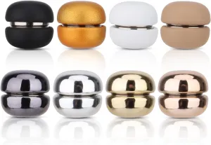 8PCS Hijab Magnetic Pins, Multi-Purpose Pinless Strong Magnetic Hijab Pins Scarf Magnetic Pin Scarf Magnetic Clasp Scarf Magnets Brooch Magnetic Hijab Pins for Women Hijabs Scarves Clothes