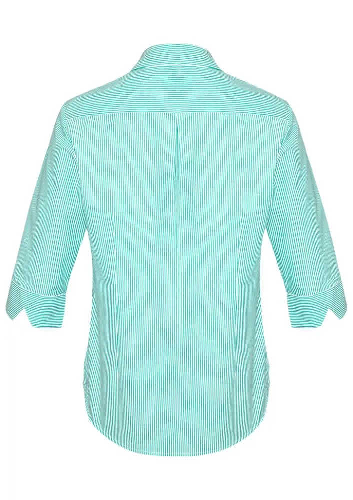 Advatex Ladies Lindsey 3/4 Sleeve Shirt - Dynasty Green - 20 - Biz Collection