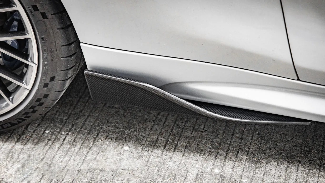 Aero Republic MP Style Side Skirt Winglets for BMW M2 M2C F87 Pre-preg Carbon Fiber
