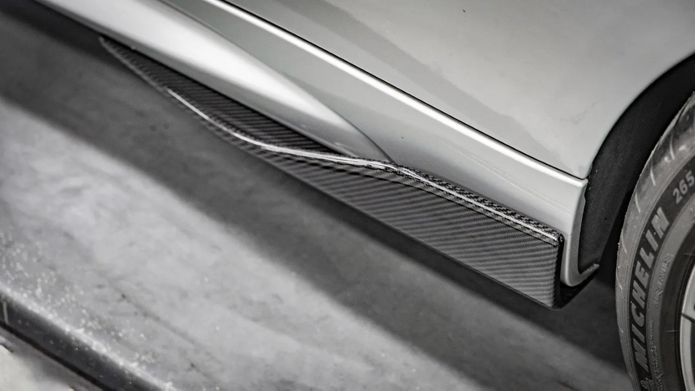 Aero Republic MP Style Side Skirt Winglets for BMW M2 M2C F87 Pre-preg Carbon Fiber