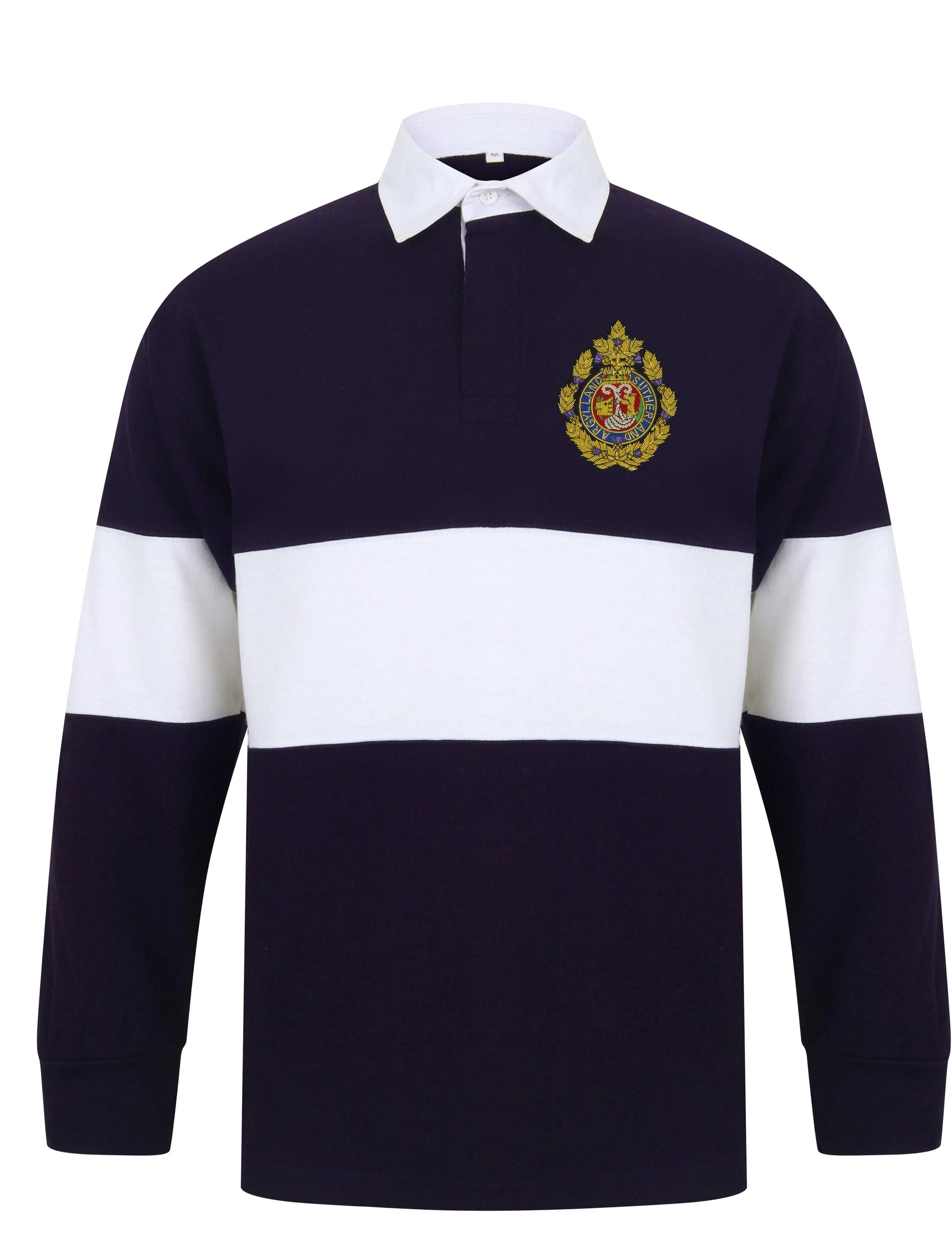 Argyll and Sutherland Highlanders Panelled Rugby Shirt
