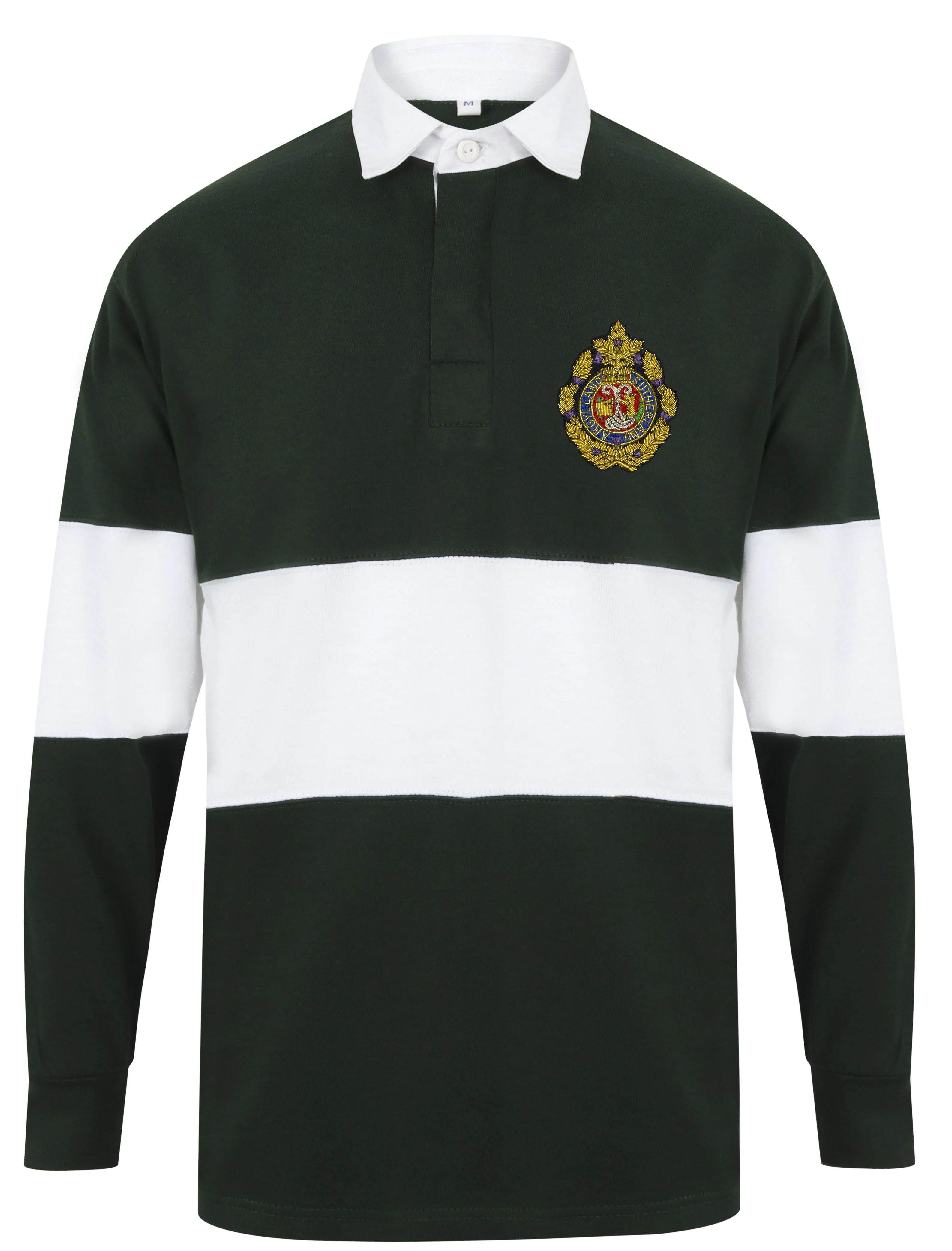 Argyll and Sutherland Highlanders Panelled Rugby Shirt