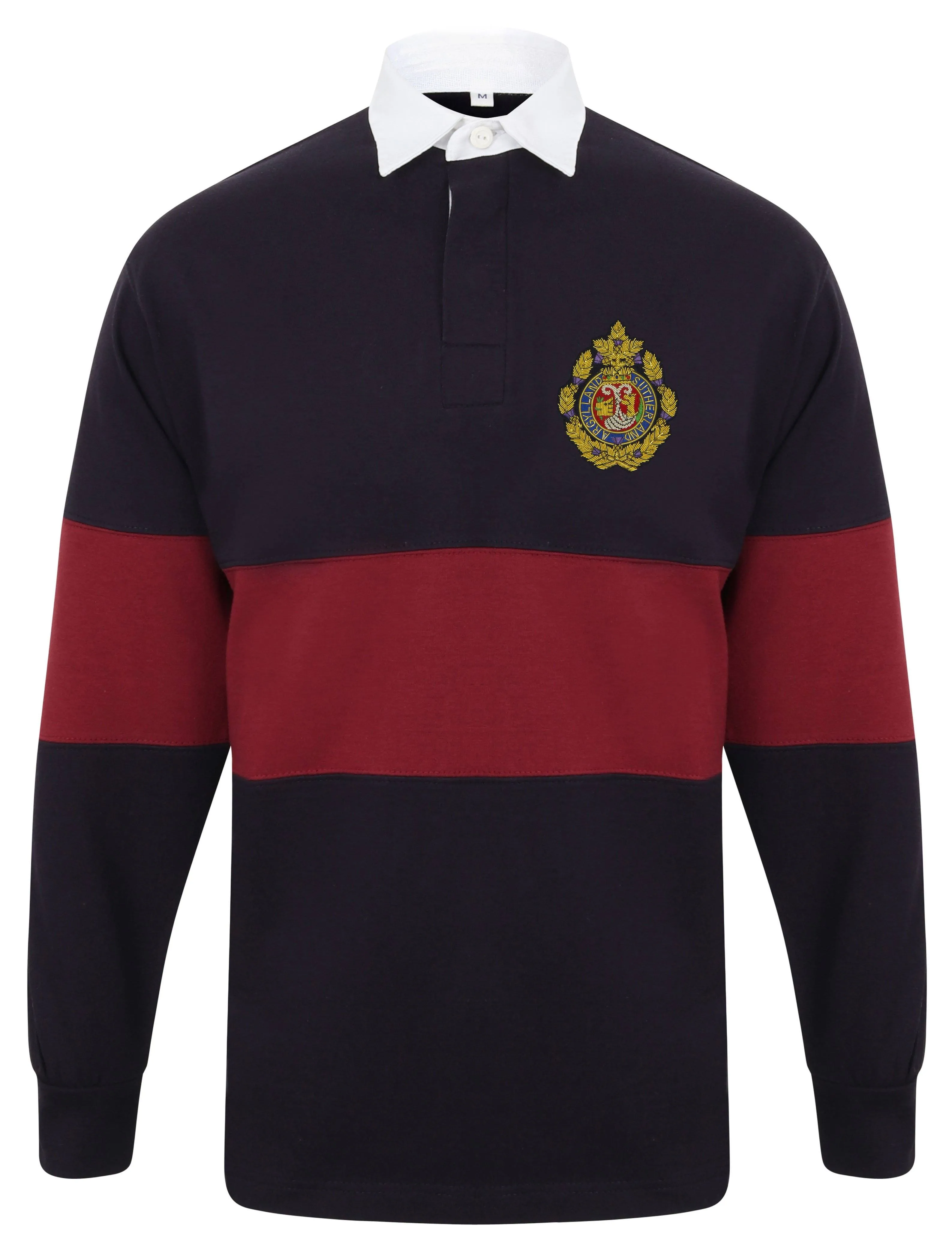 Argyll and Sutherland Highlanders Panelled Rugby Shirt