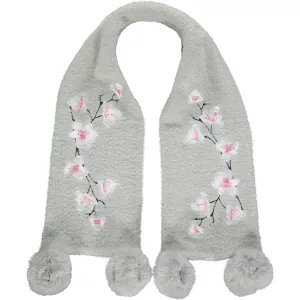 AW21 A Dee Girls Polly Magnolia Knitted Scarf