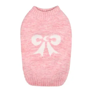 blooming ribbon sweater - pink - last one!