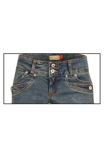 Clove Jeans Bootcut Jeans Women Stretchable Blue Denim Jeans Plus Size 12 to 24