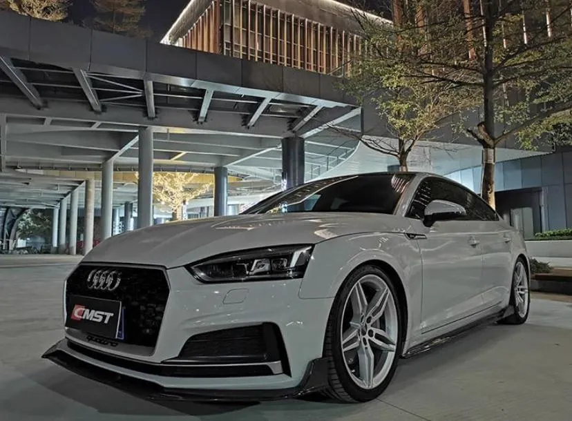 CMST Tuning Side Skirts for Audi A5 / S5 B9 2017-2020 Sedan Carbon Fiber