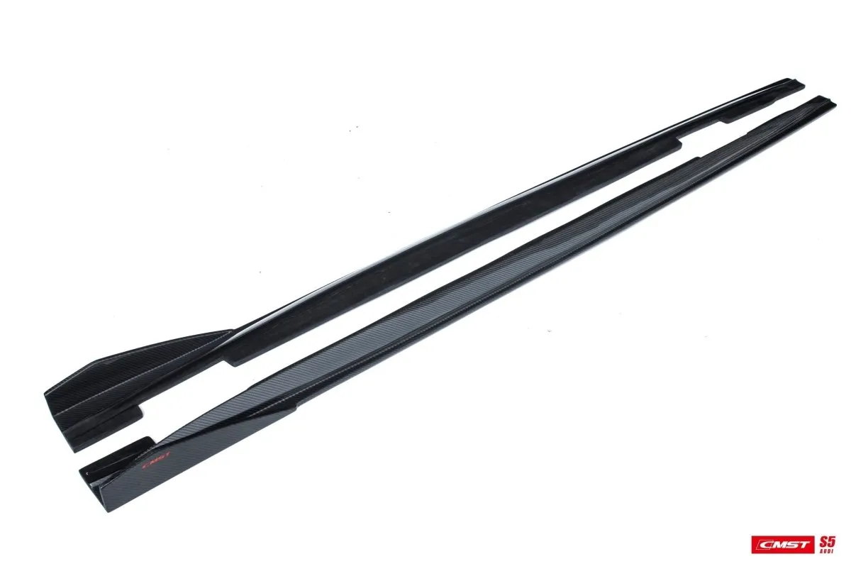 CMST Tuning Side Skirts for Audi A5 / S5 B9 2017-2020 Sedan Carbon Fiber