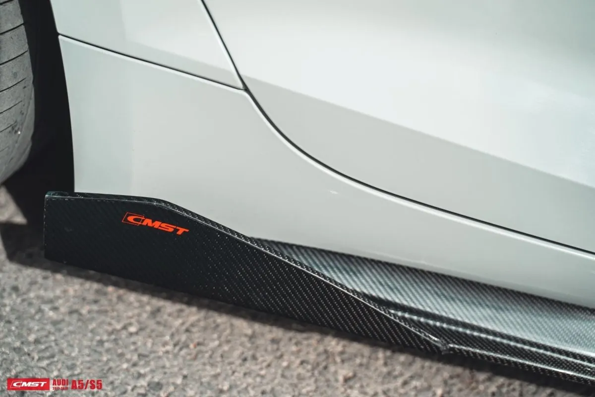 CMST Tuning Side Skirts for Audi A5 / S5 B9 2017-2020 Sedan Carbon Fiber