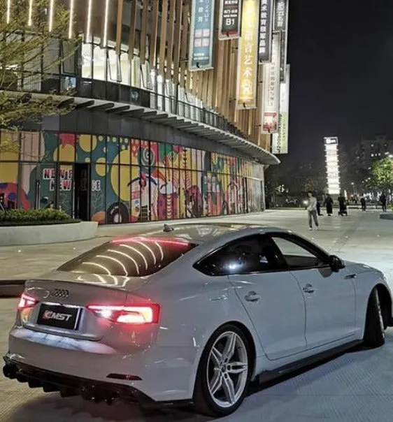CMST Tuning Side Skirts for Audi A5 / S5 B9 2017-2020 Sedan Carbon Fiber