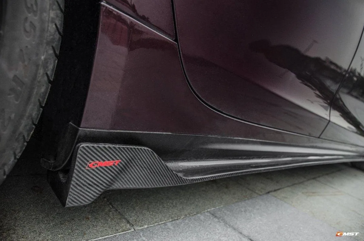 CMST Tuning Side Skirts for Maserati Quattroporte 2014-ON Carbon Fiber/FRP
