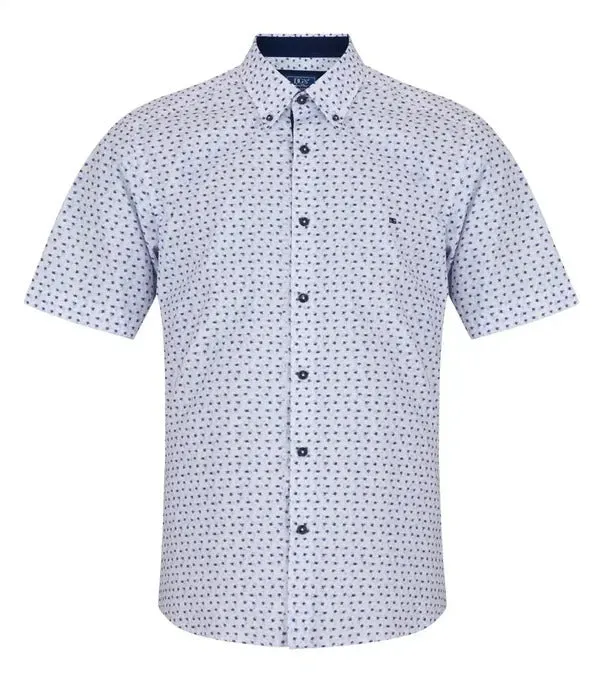 Ditsy Print Short Sleeve Shirt