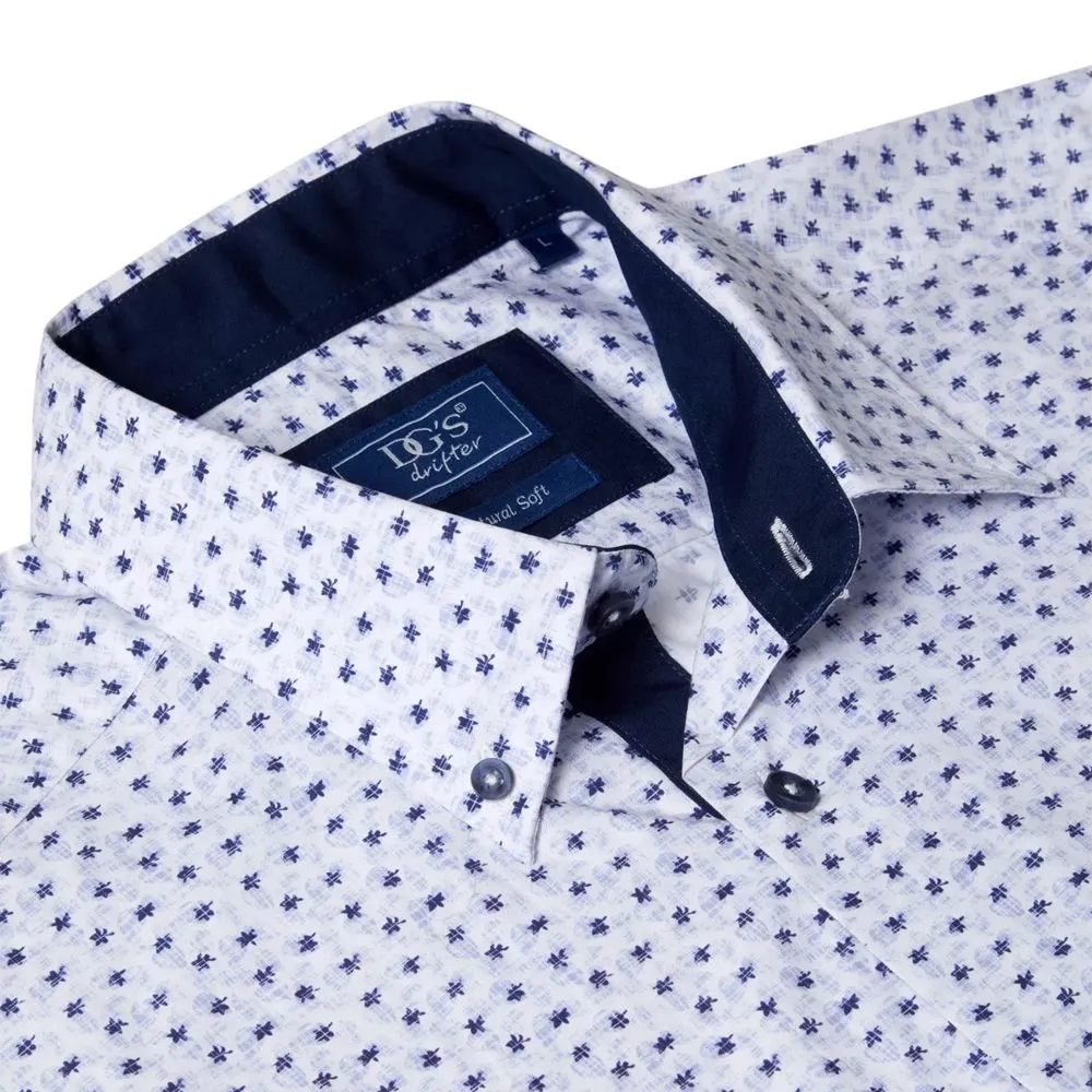 Ditsy Print Short Sleeve Shirt