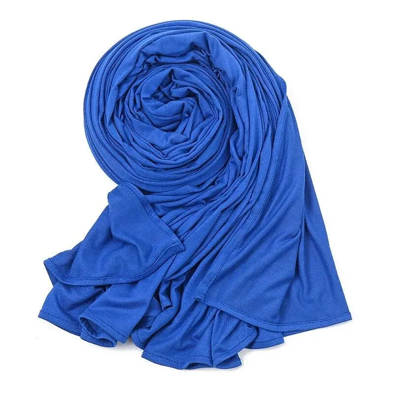 Double Stretch Cotton Jersey Hijab  Scarves for Women