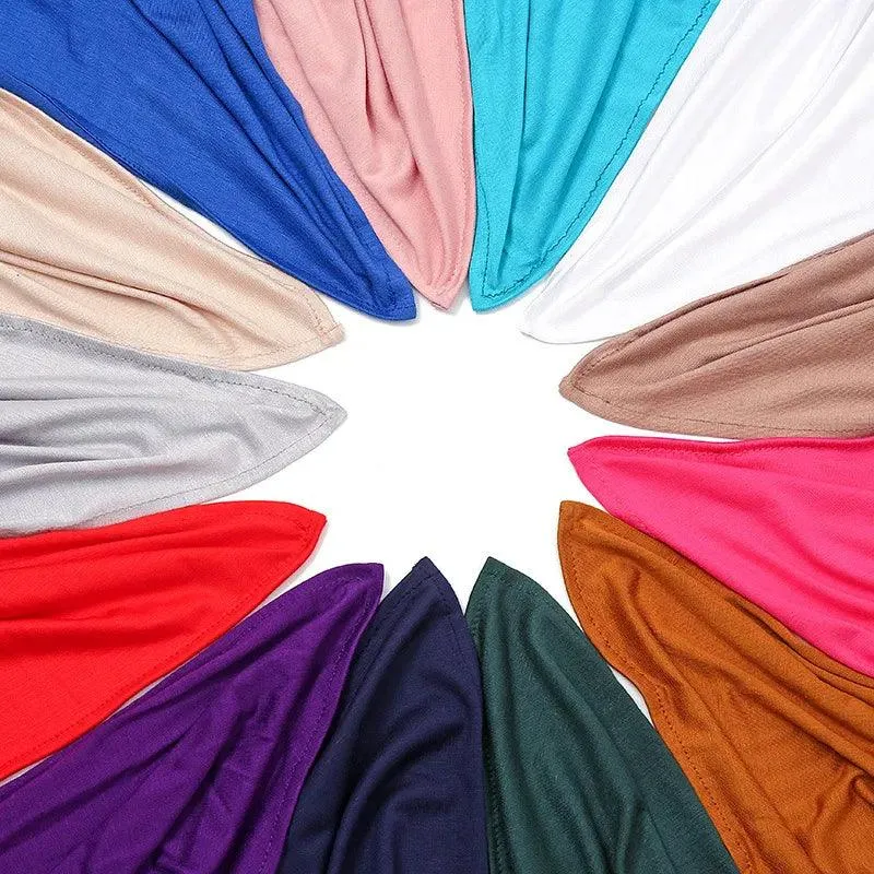 Double Stretch Cotton Jersey Hijab  Scarves for Women