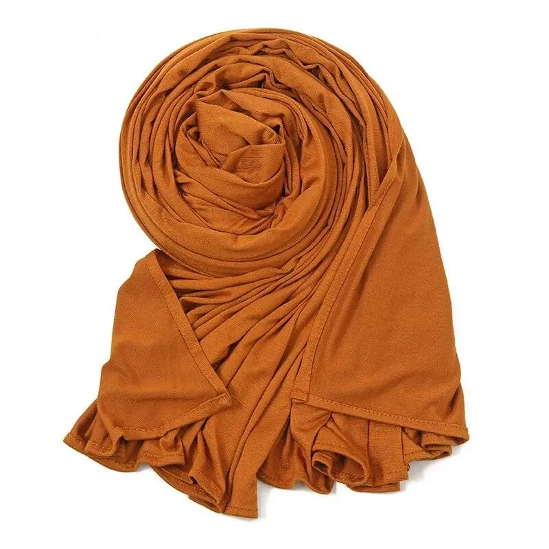 Double Stretch Cotton Jersey Hijab  Scarves for Women