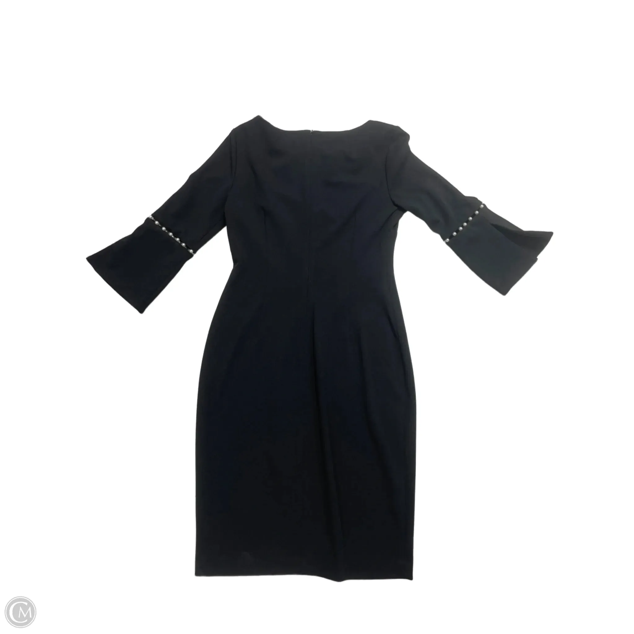 Dress Work By Calvin Klein In Black, Size: S