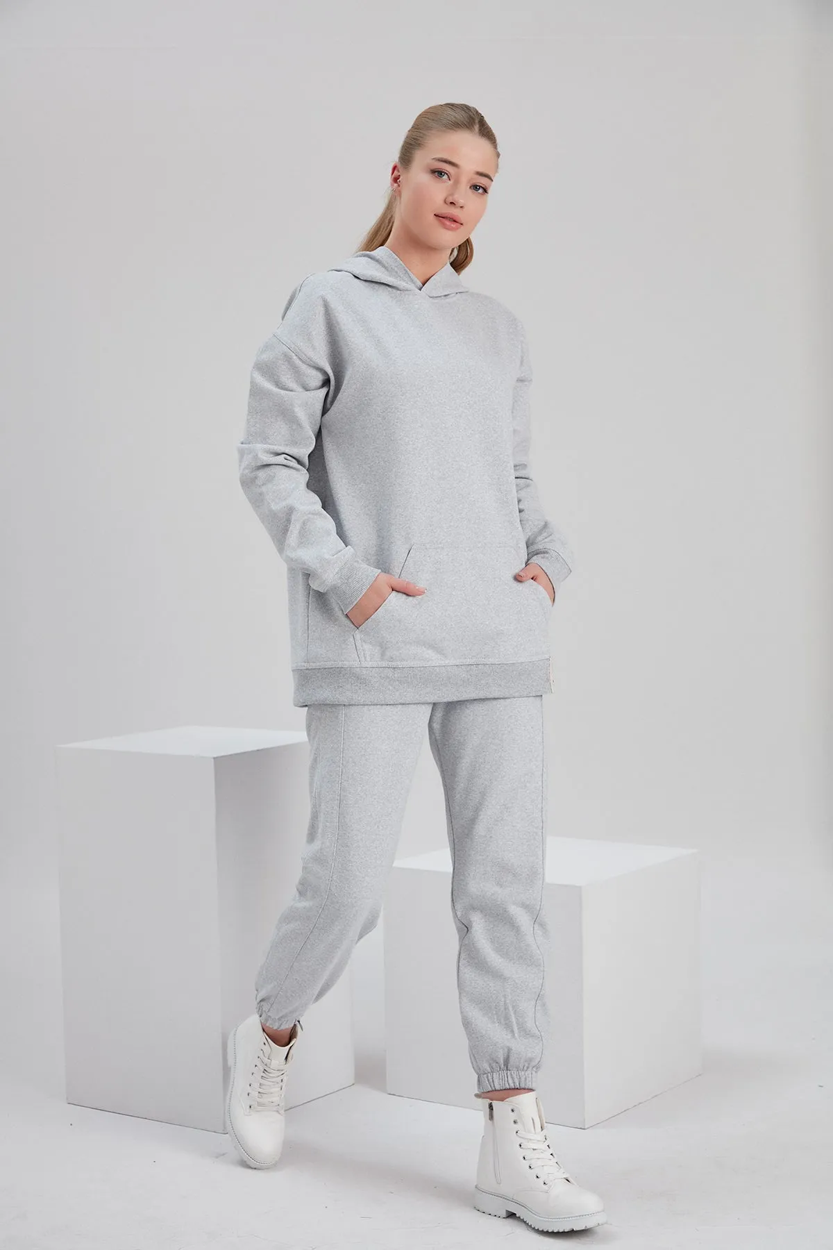 ECO LIGHT GREY SWEATPANTS