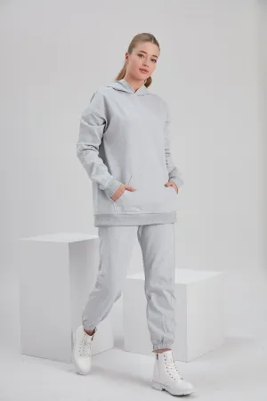 ECO LIGHT GREY SWEATPANTS