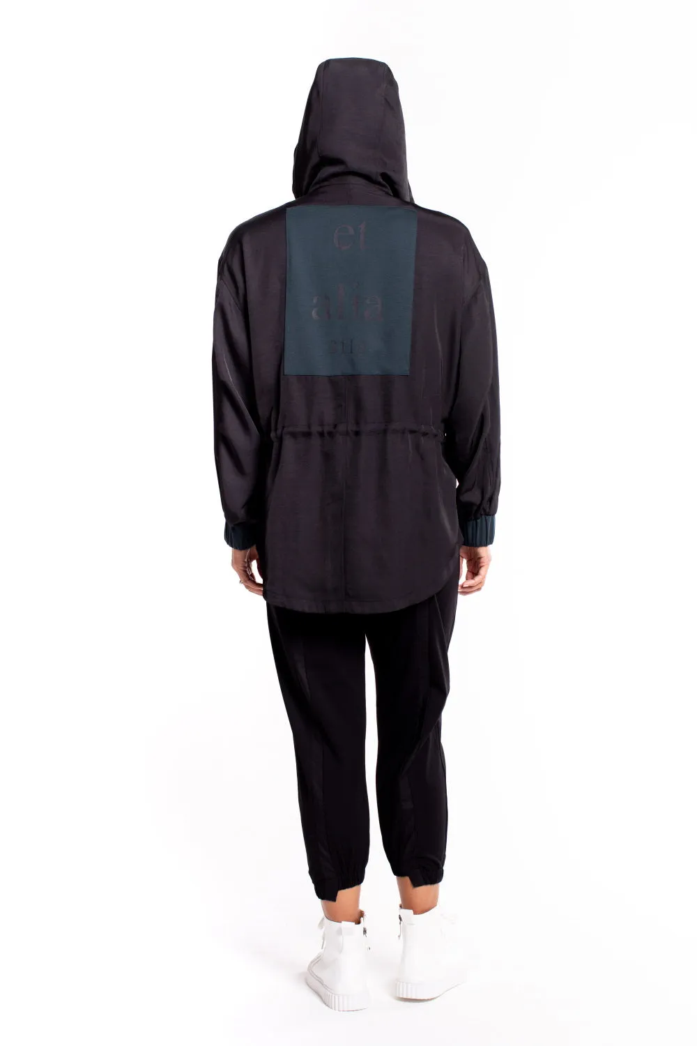 Et Alia Hudson Anorak - Black/Dark Teal