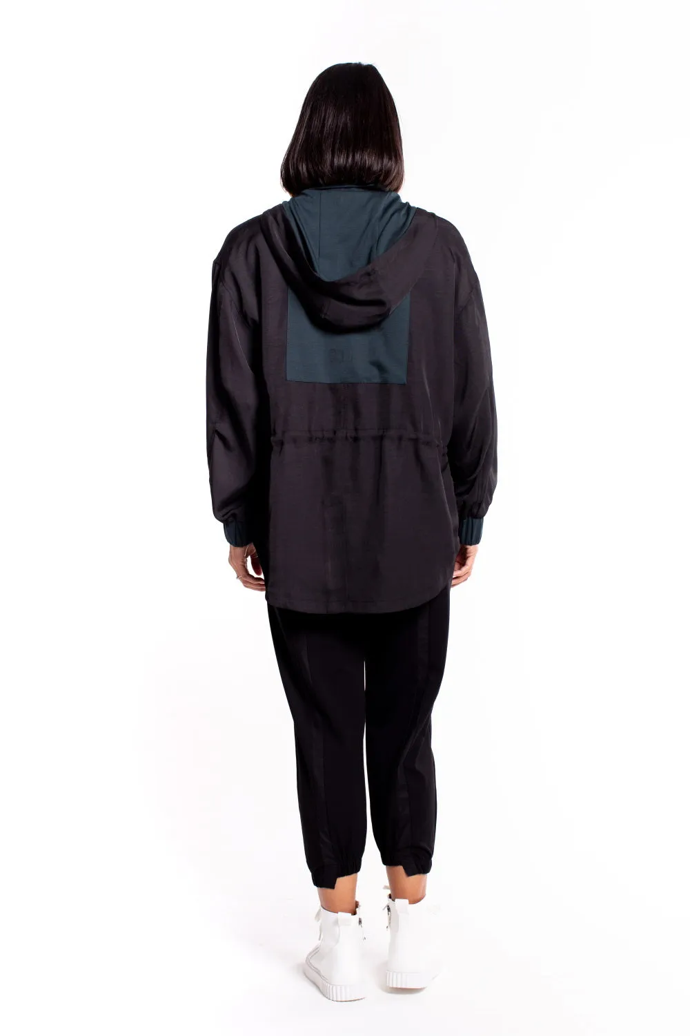 Et Alia Hudson Anorak - Black/Dark Teal