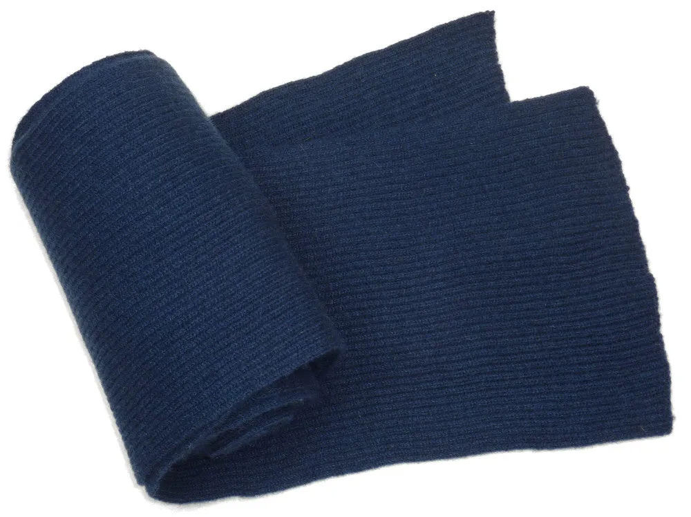 Fine Ribbed Cashmere Scarves