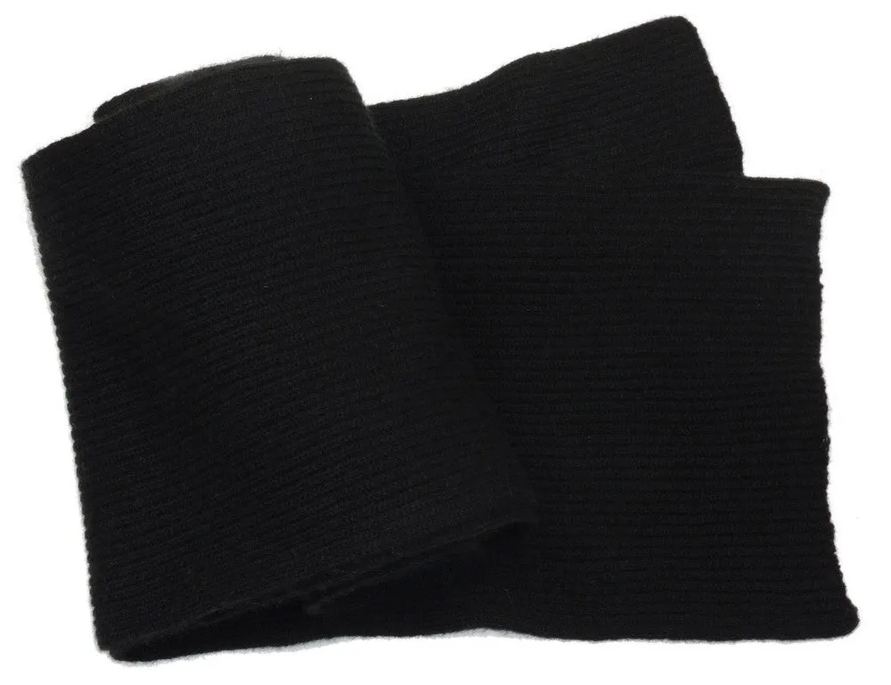 Fine Ribbed Cashmere Scarves