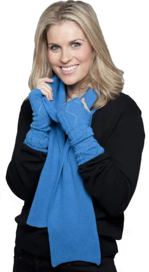 Fine Ribbed Cashmere Scarves