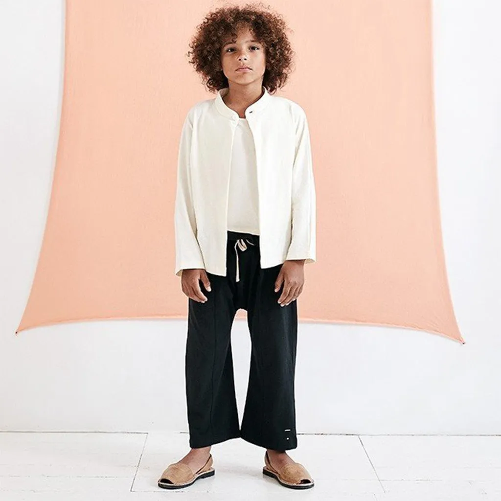 Fisherman Trousers Grey Melange