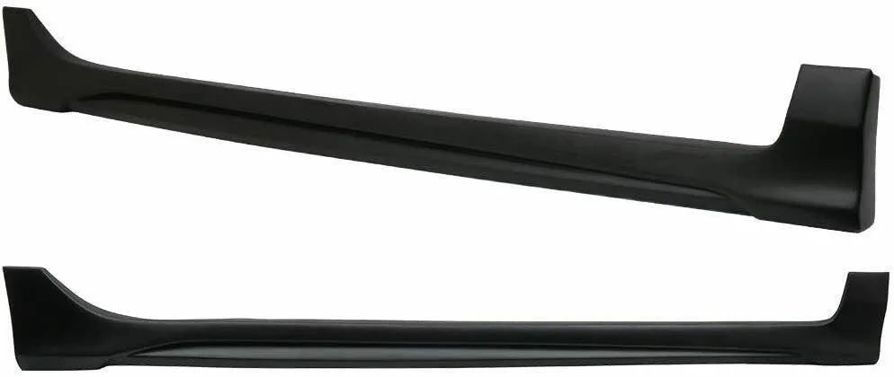 Fit 2016-21 Honda Civic Sedan 4Door MOD Style Side Body Skirts (Unpainted Matte Black)