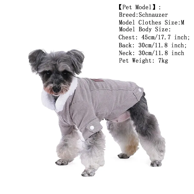 FleeceHaven™ Winter Jacket for Small Dogs