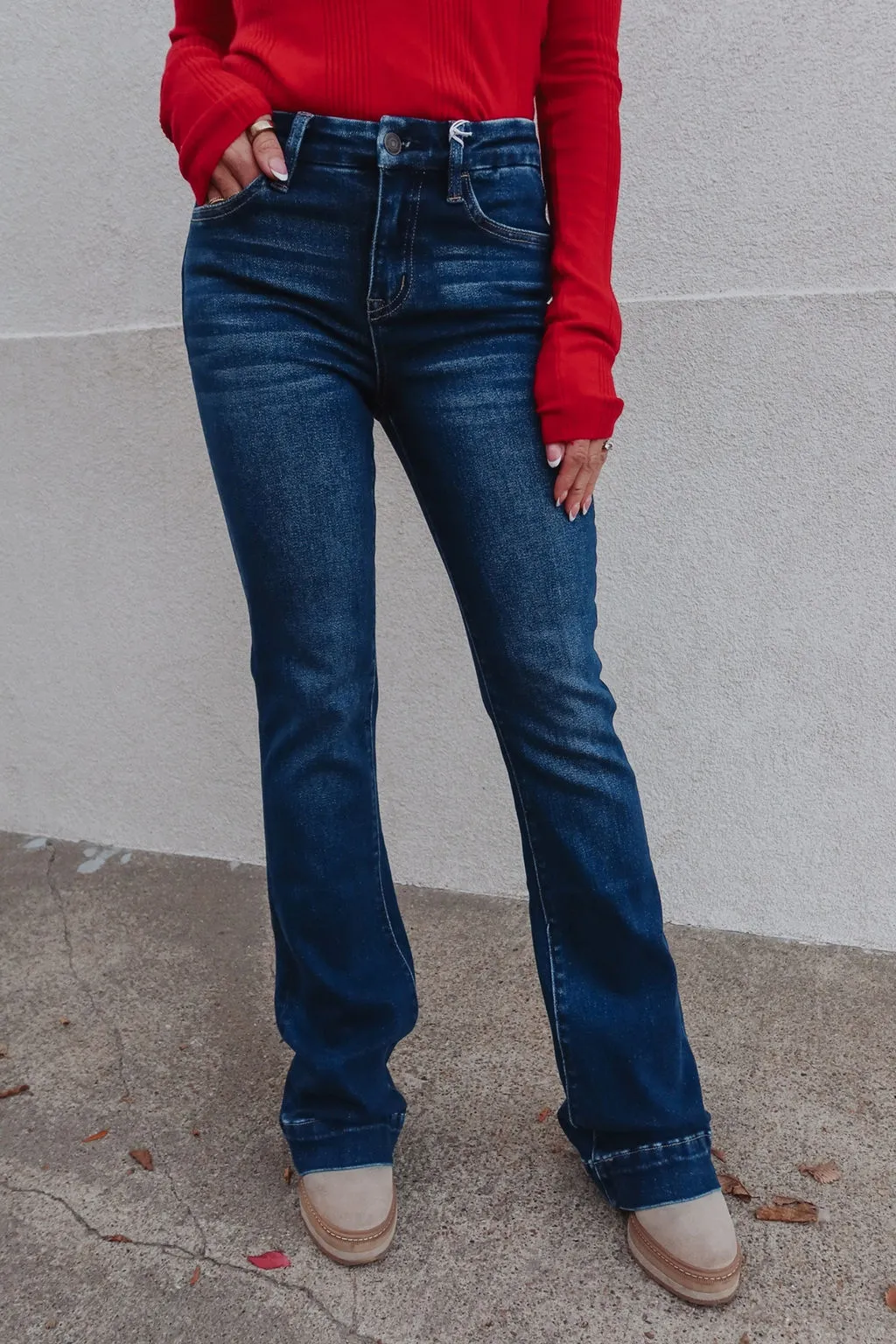 Flying Monkey High Rise Boot Cut Jean