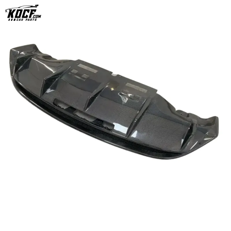 For Audi R8 V10 Carbon Fiber Rear Bumper GT Diffuser Valance 12-16