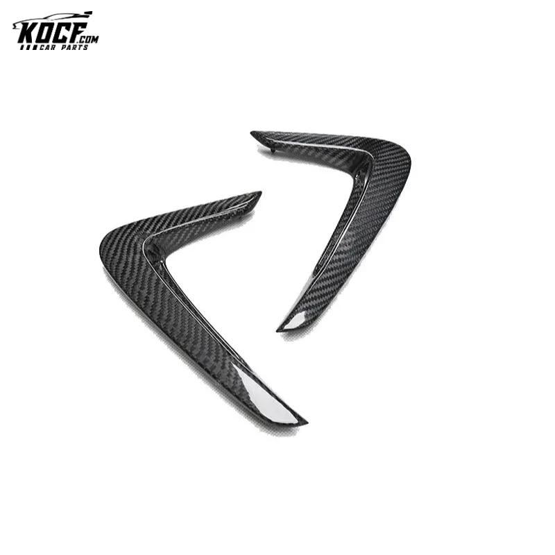 For BMW 4 Series F32 F33 F36 Carbon Fiber Fender Vents Trim 2014 2015 2016 2017 2018 - UP CF Fender Trim