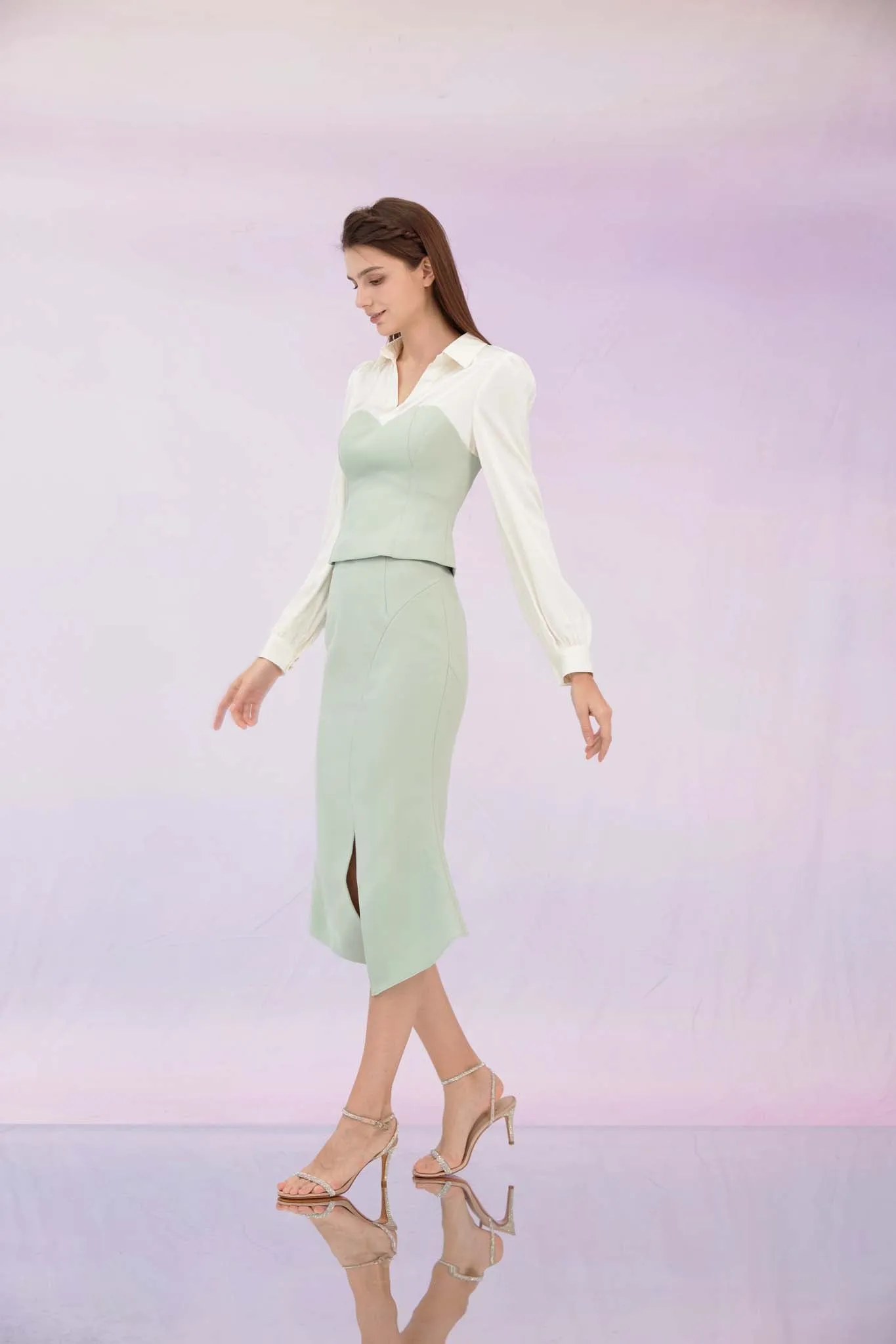 Geralynn Turquoise Mermaid Skirt
