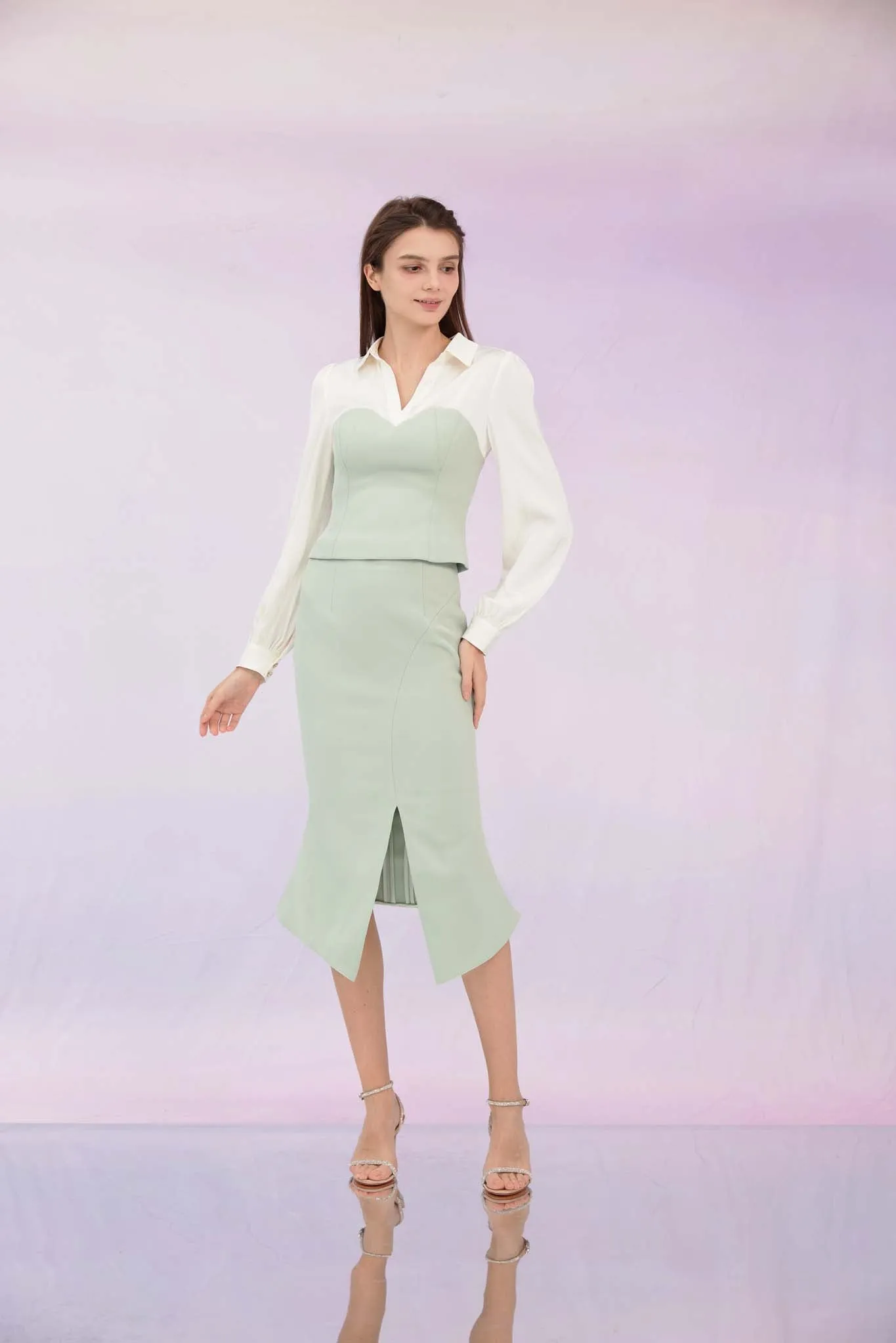 Geralynn Turquoise Mermaid Skirt