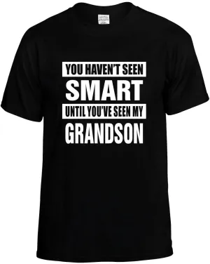 Havent seen Smart/Seen my Grandson Unisex T-Shirt Novelty Graphic Tee Shirt