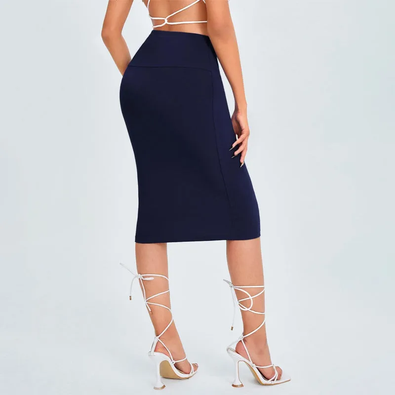 High Waist Pencil Skirt