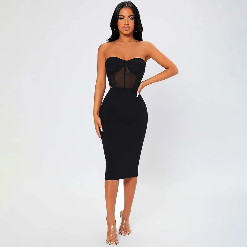 High Waist Pencil Skirt