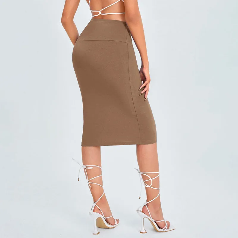 High Waist Pencil Skirt