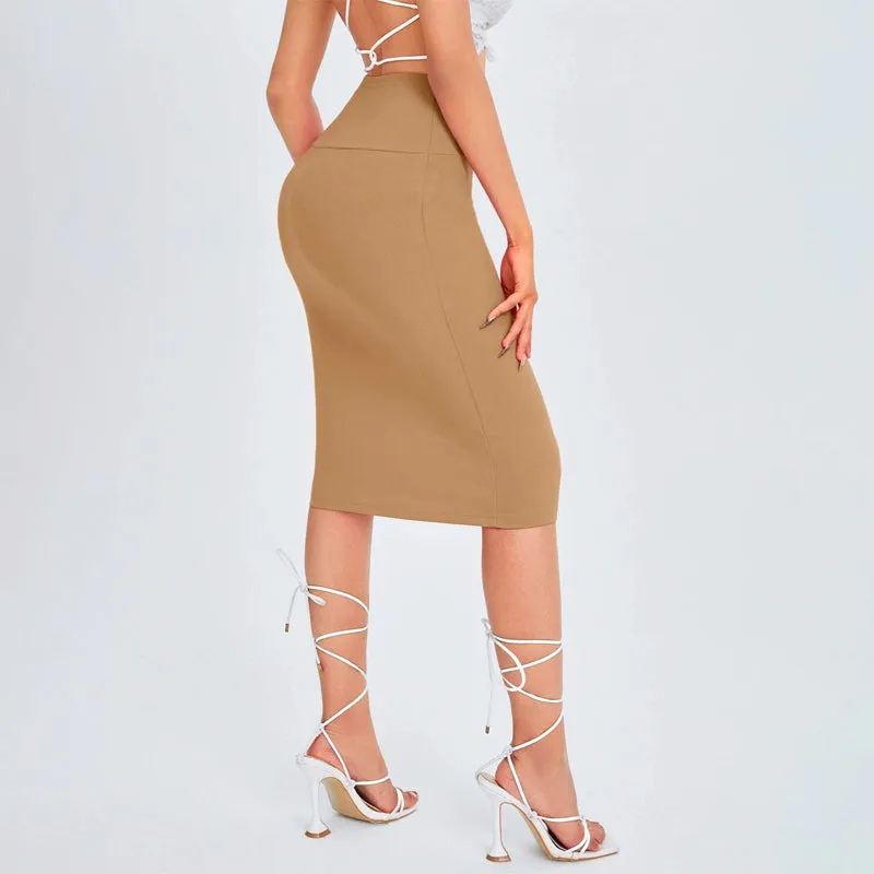 High Waist Pencil Skirt