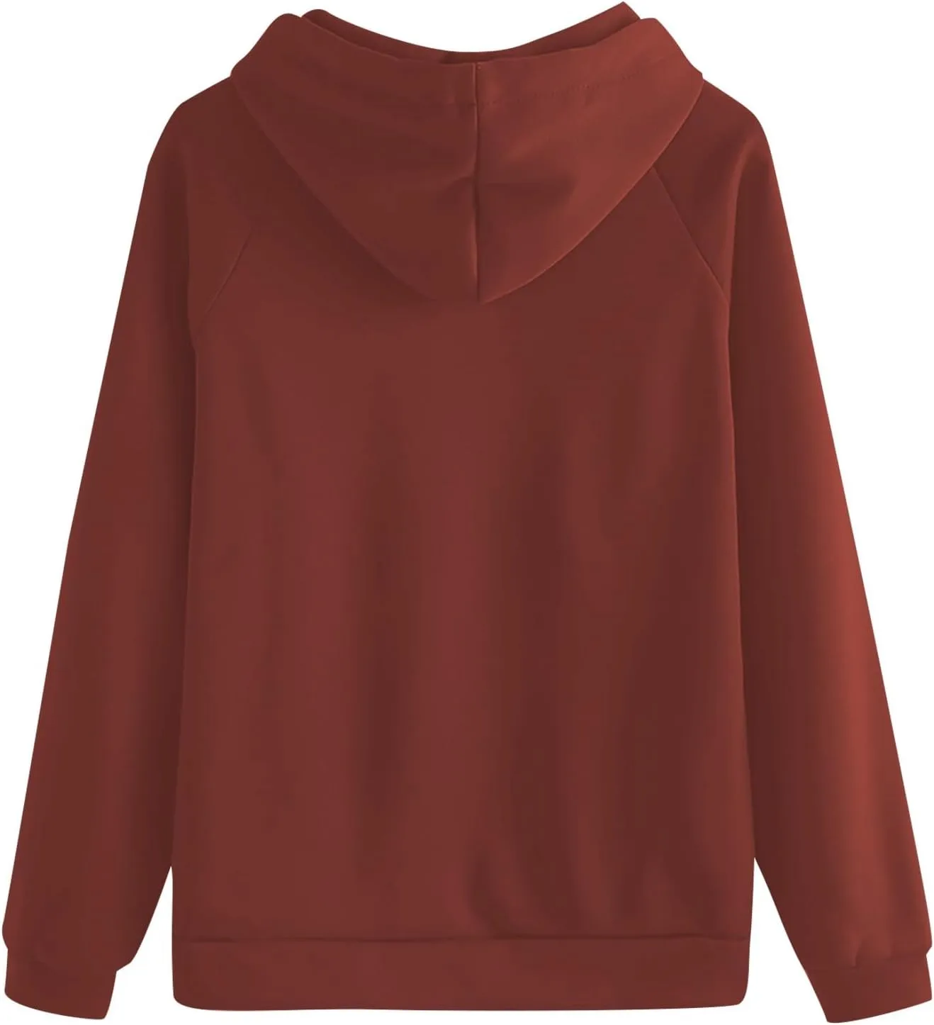 Hoodies for Women Solid Color Oversized Sweatshirts Pullover Winter Fall Comfy Long Sleeve 2024 Trendy Casual Clothes