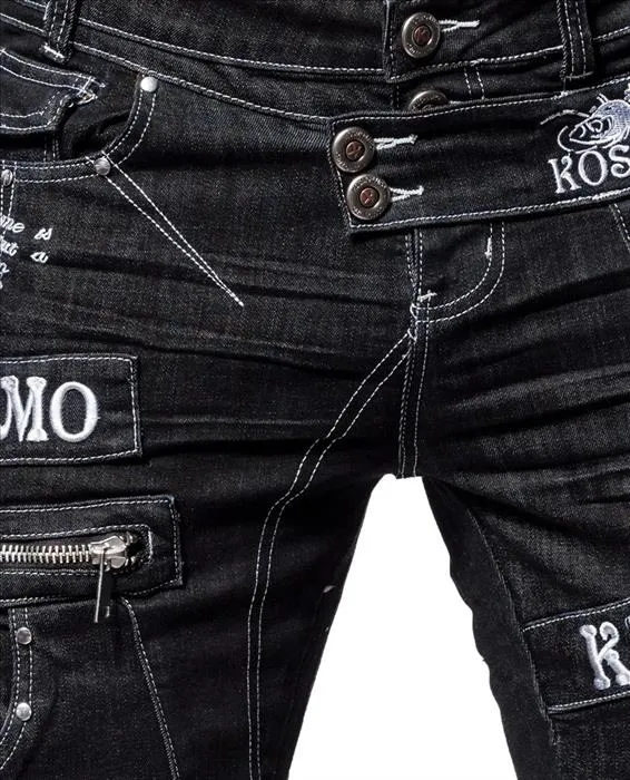 Kosmo Lupo ARMOR men's jeans denim straight cut