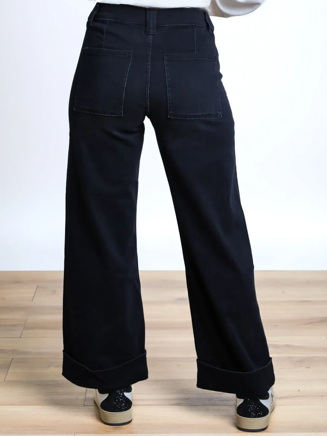 Kris High Rise Baggy Wide Leg Jeans
