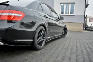 Maxton Design - SIDE SKIRTS SPLITTERS MERCEDES E-CLASS 212 63 AMG (2009-2012)