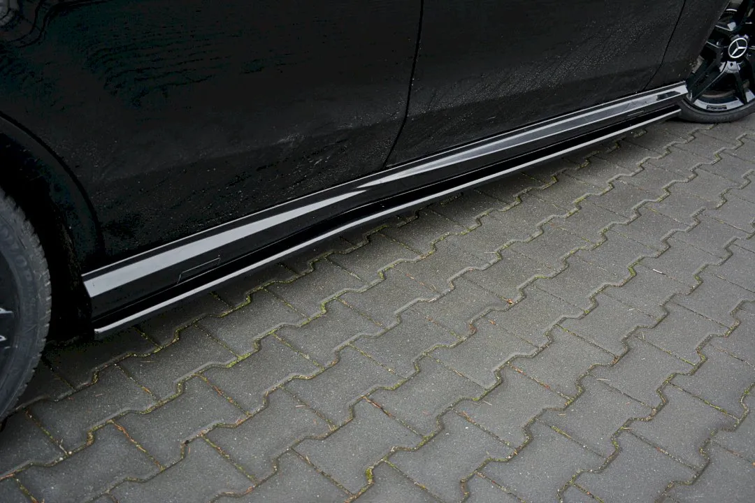 Maxton Design - SIDE SKIRTS SPLITTERS MERCEDES E-CLASS 212 63 AMG (2009-2012)