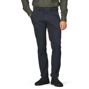 Navy Blue Cotton Stretch BG62 Trousers
