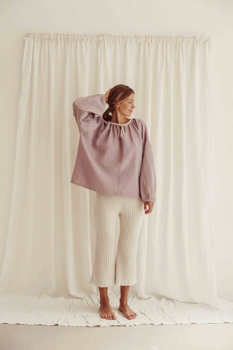 Pants Elfie Ecru Woman