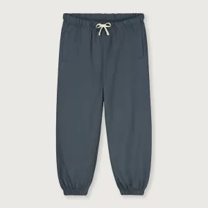 Pants Track 10Y Logo Blue Grey