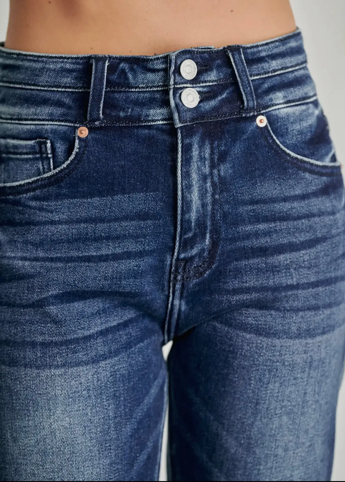 Prisca high rise straight jeans